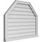 Ekena Millwork Octagonal Top Surface Mount PVC Gable Vent w/ 2"W x 2"P Brickmould Sill Frame, 36"W x 28"H GVPOT36X2803SN - alternate 4